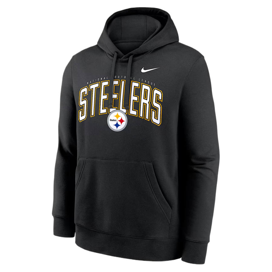 Nike Nike NFL Sweatshirts Men's Black Hooded Non Detachable Moderate