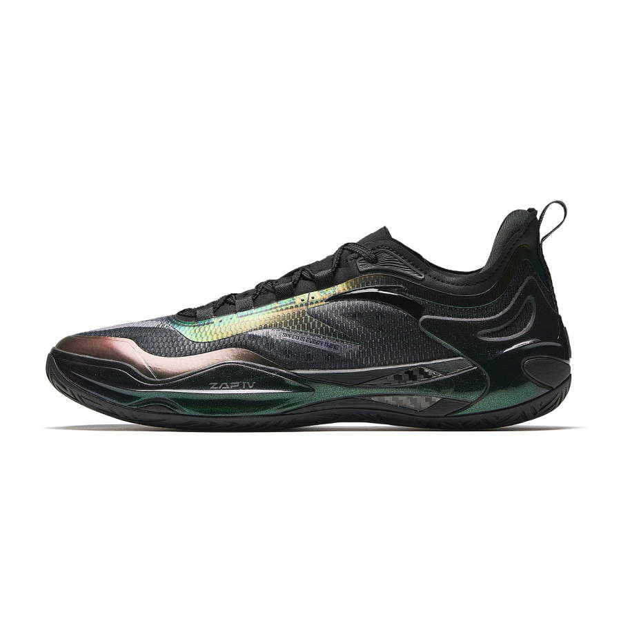 ANTA Zap 4 Basketball Shoes Men's Low Top Black