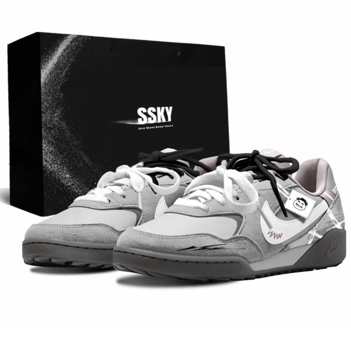 Nike Nike Terra Manta Casual Shoes Men's Low Top Gray/White