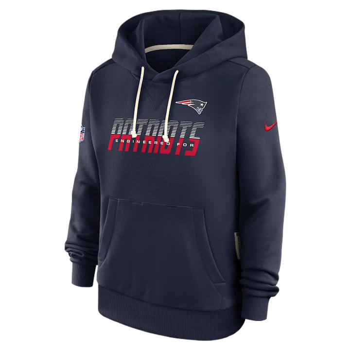 Nike Nike Sweatshirts Women's Marine Blue Hooded Non Detachable Moderate