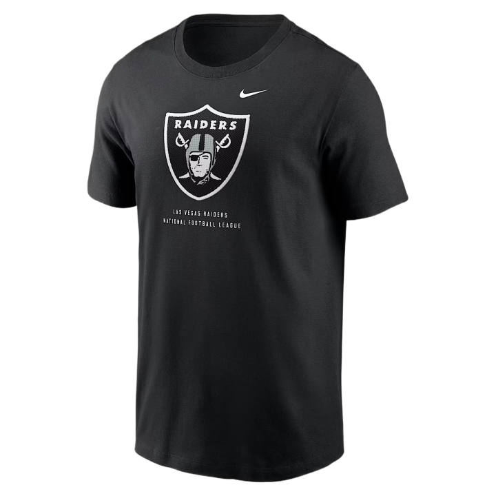 Nike Nike NFL T Shirts Men's Black Crew Neck Moderate