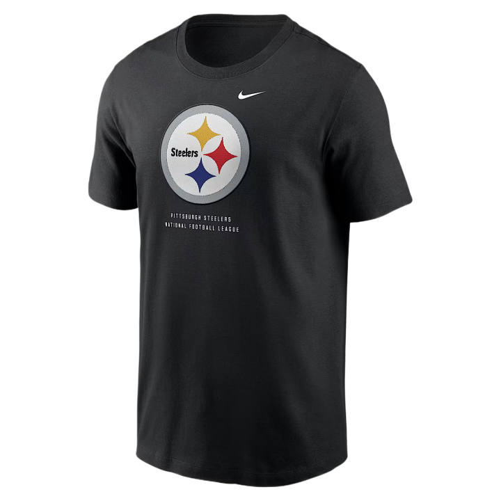 Nike Nike NFL T Shirts Men's Black Crew Neck Moderate
