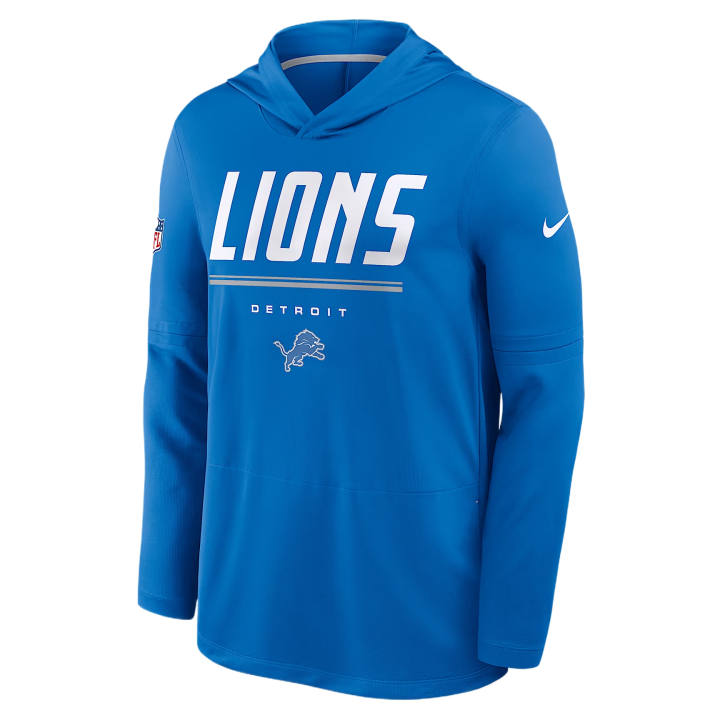 Nike Nike Sweatshirts Men's Blue Hooded Non Detachable Thin