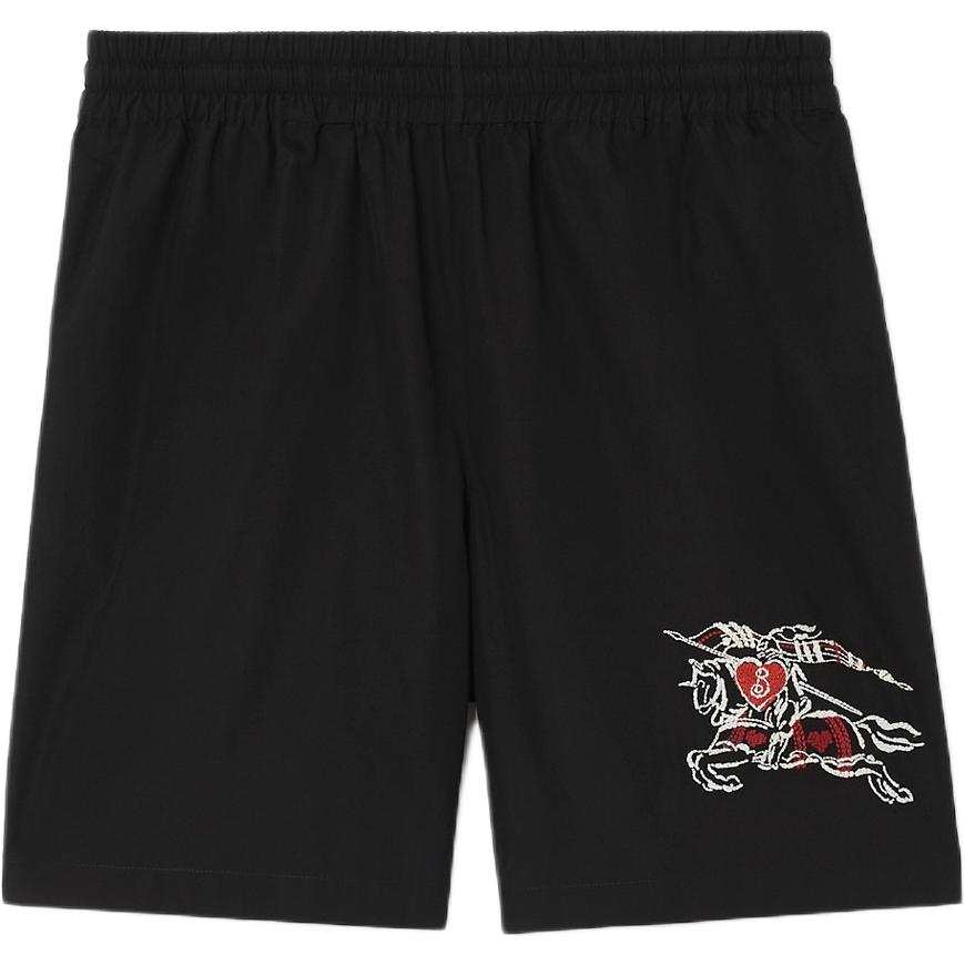Burberry Casual Shorts Men's Black Moderate Other