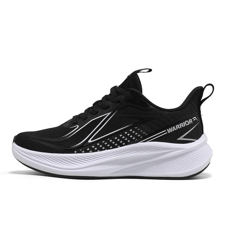 WARRIOR WARRIOR Running Shoes Unisex Low Top Black White