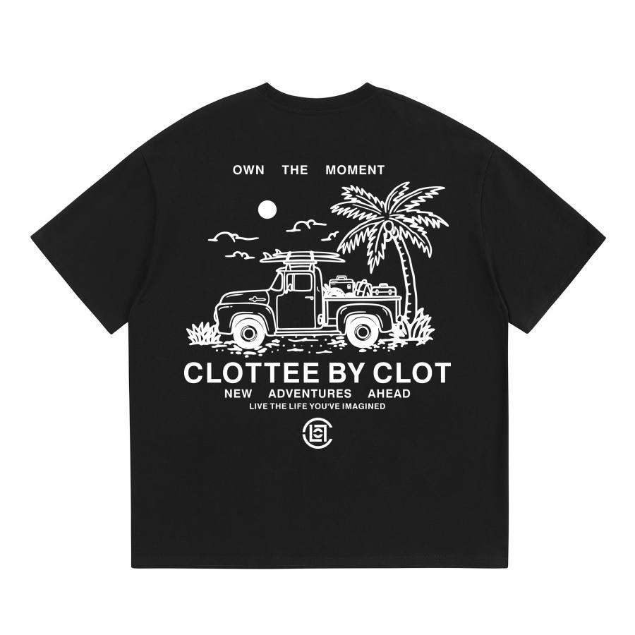 CLOT T Shirts Unisex Crew Neck Moderate Straight Fit