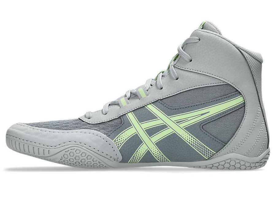 ASICS ASICS MATCONTROL 4 Training Shoes Unisex High Top Gray/Light Green