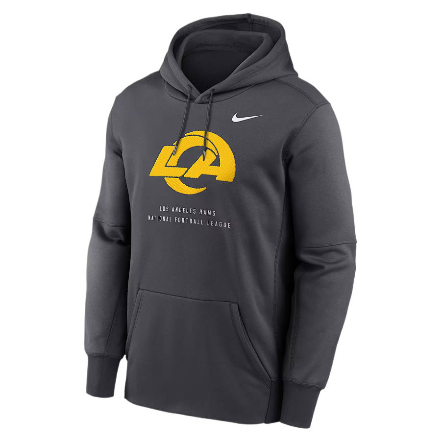 Nike Nike NFL Sweatshirts Men's Charcoal Hooded Non Detachable Moderate