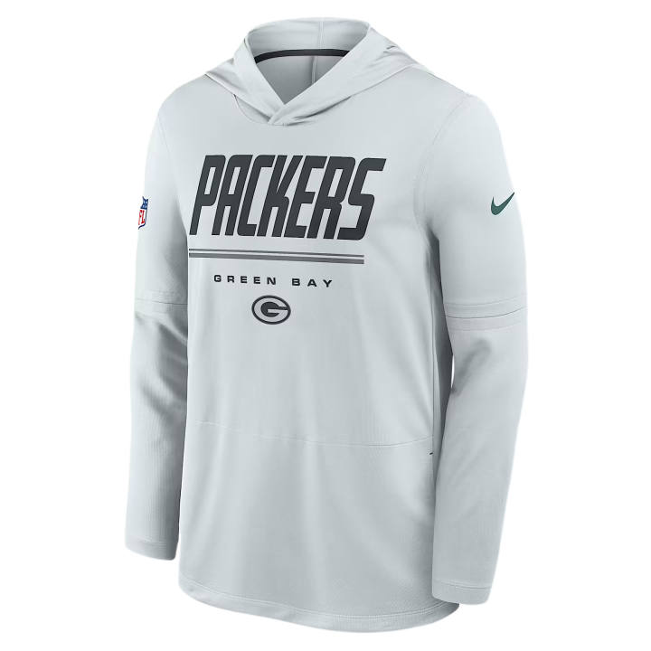 Nike Nike Sweatshirts Men's Platinum/Carbon Black Hooded Non Detachable Thin