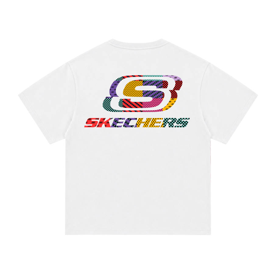 Skechers T Shirts Unisex Crew Neck Moderate Straight Fit