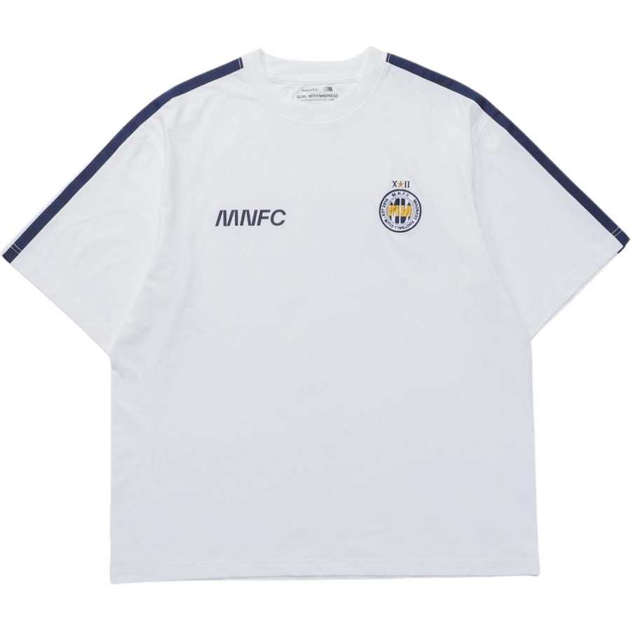 MADNESS T Shirts Men's White Crew Neck