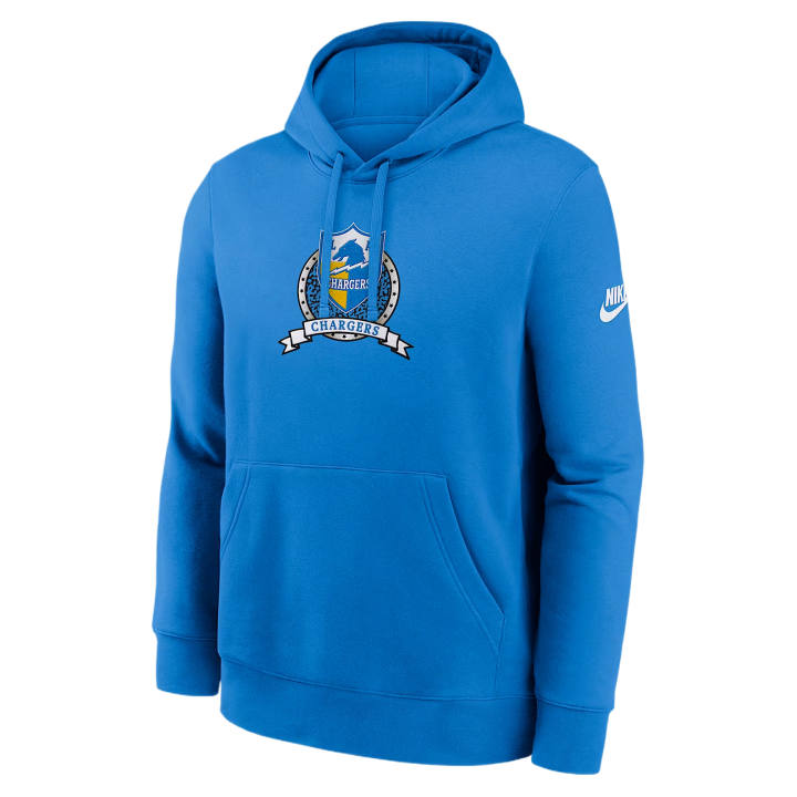 Nike Nike Sweatshirts Men's Blue Hooded Non Detachable Moderate Straight Fit