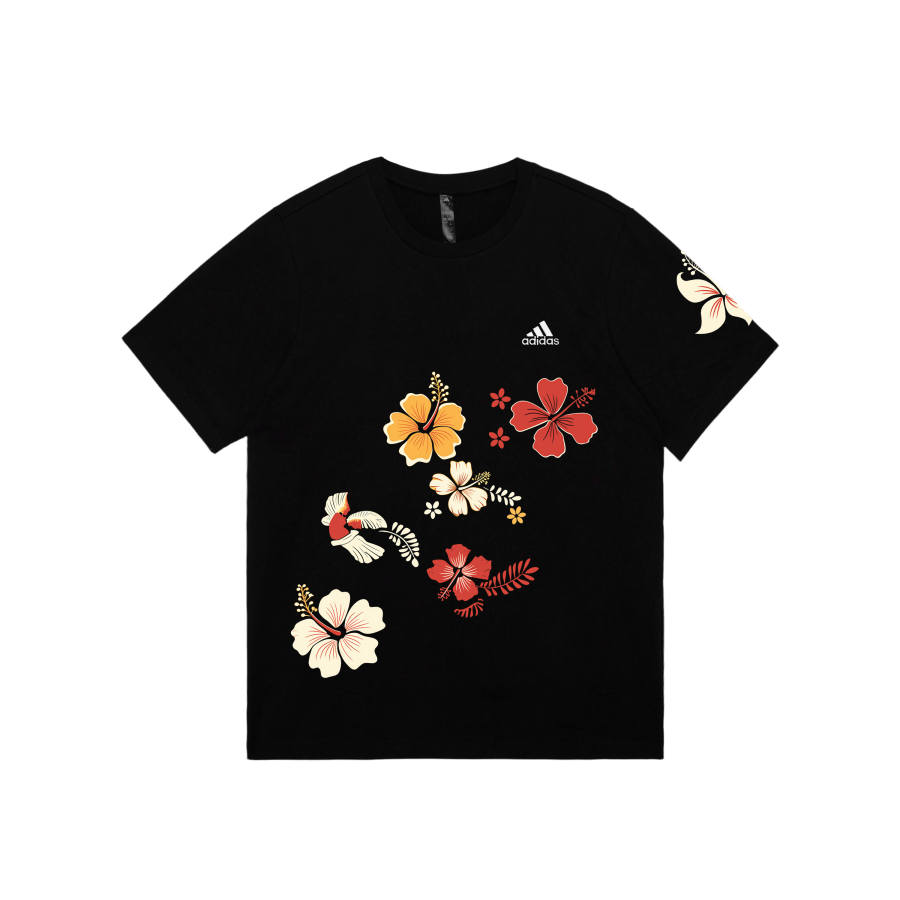 Adidas Adidas MUST HAVES T Shirts Unisex Black Crew Neck Moderate Straight Fit