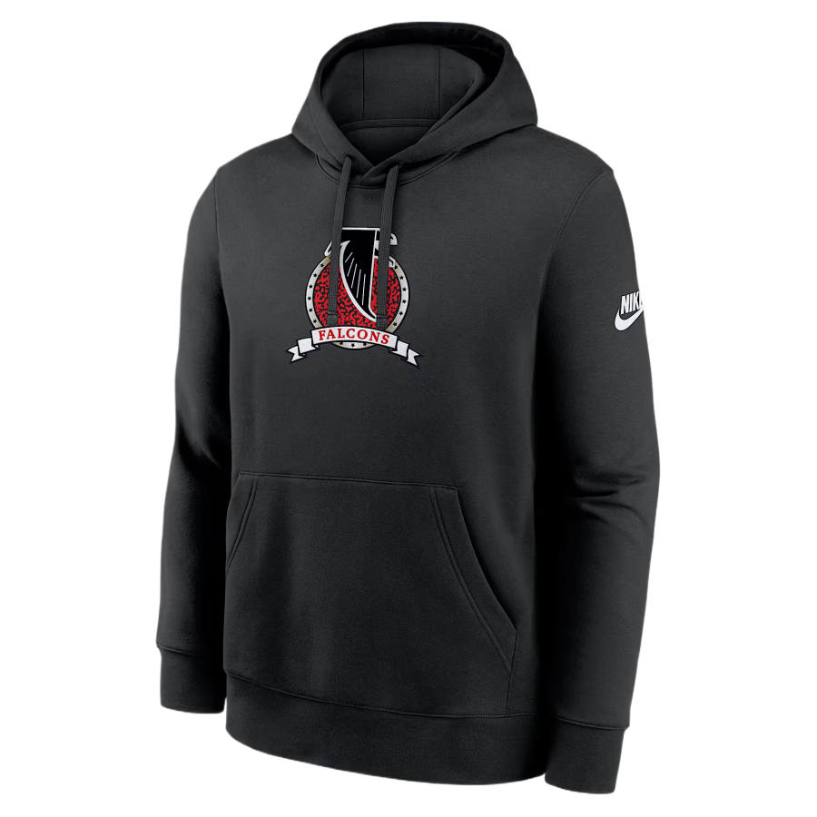 Nike Nike NFL Sweatshirts Men's Black Hooded Non Detachable Moderate