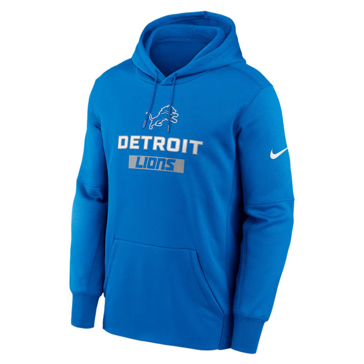 Nike Nike NFL Sweatshirts Men's Blue Hooded Non Detachable Moderate