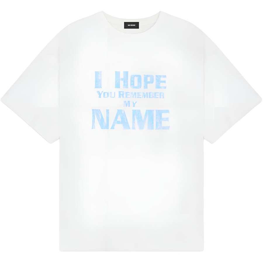 WE11DONE WE11DONE printed short-sleeves T-shirt