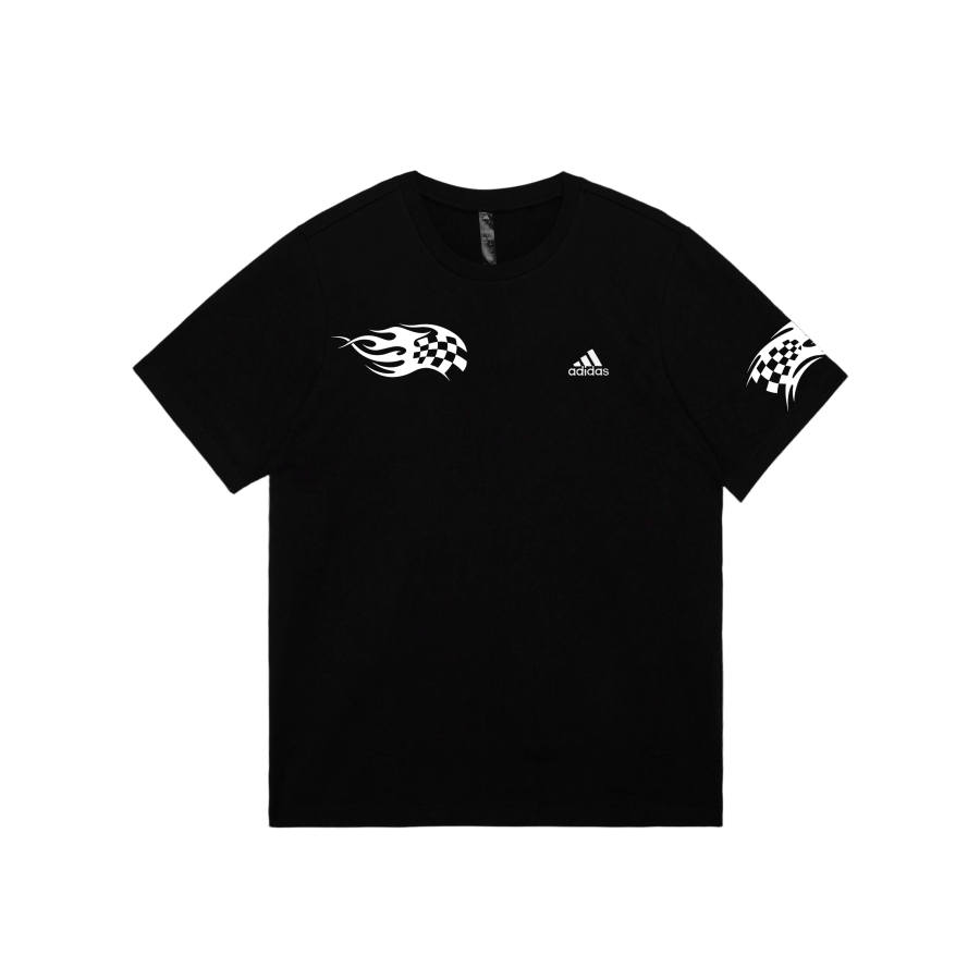 Adidas Adidas MUST HAVES T Shirts Unisex Black Crew Neck Moderate Straight Fit