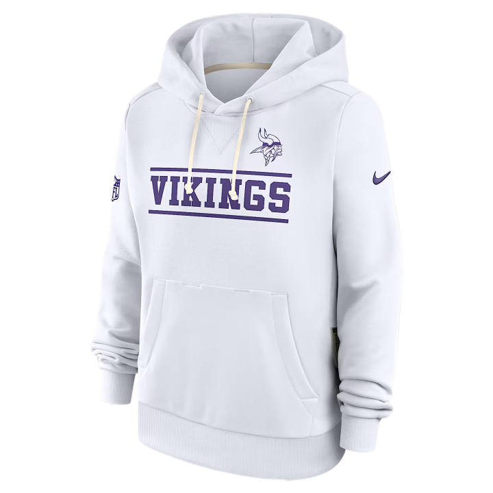 Nike Nike Sweatshirts Women's White Hooded Non Detachable Moderate
