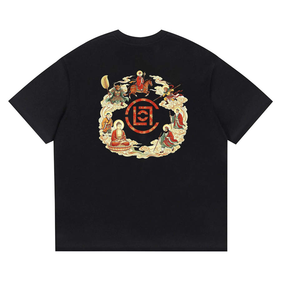 CLOT T Shirts Unisex Crew Neck Moderate Straight Fit