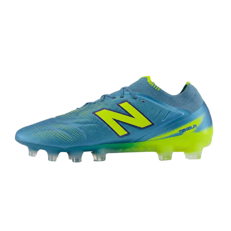 New Balance New Balance Soccer Shoes Unisex Low Top Metal & Alkaline Green & Marine Blue