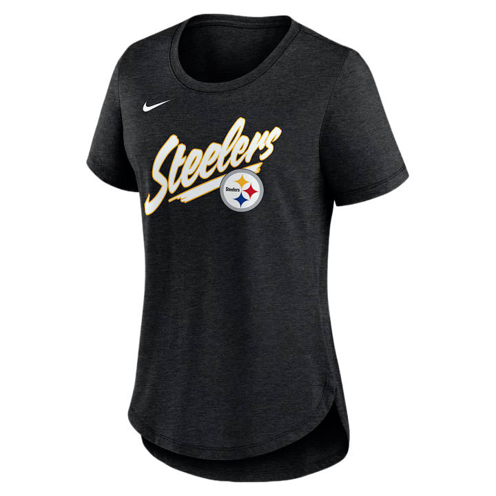 Nike Nike NFL T Shirts Women's Black Crew Neck Moderate