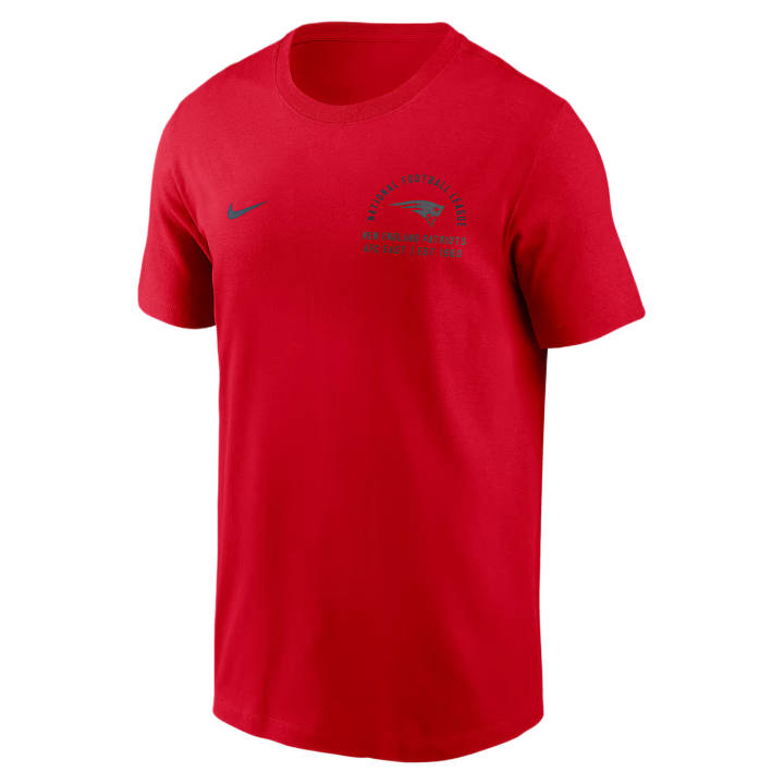 Nike Nike NFL T Shirts Men's Red Crew Neck Moderate