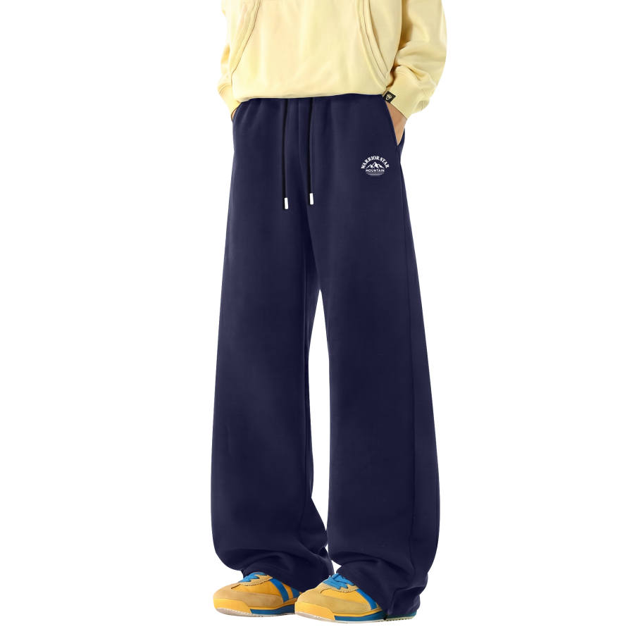 WARRIOR Casual Pants Unisex Moderate Wide Leg Pants