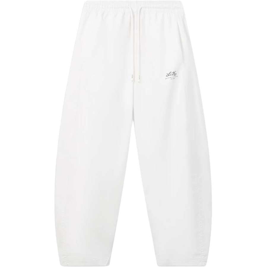 Li-Ning Li Ning Sports Life Collection Sports Pants Women's White Moderate Straight Fit Pants