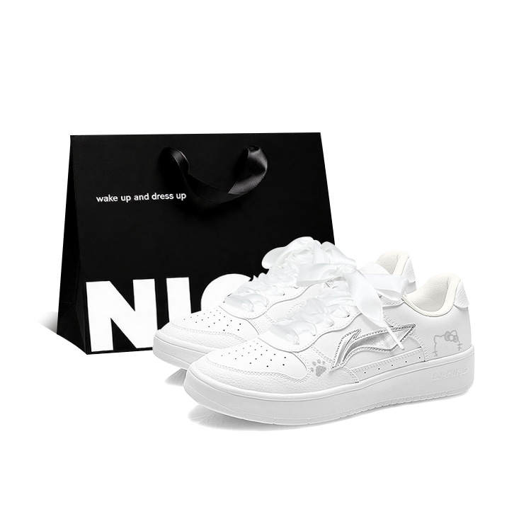 Li-Ning Li Ning Floating Boat Skateboard Shoes Unisex Low Top White