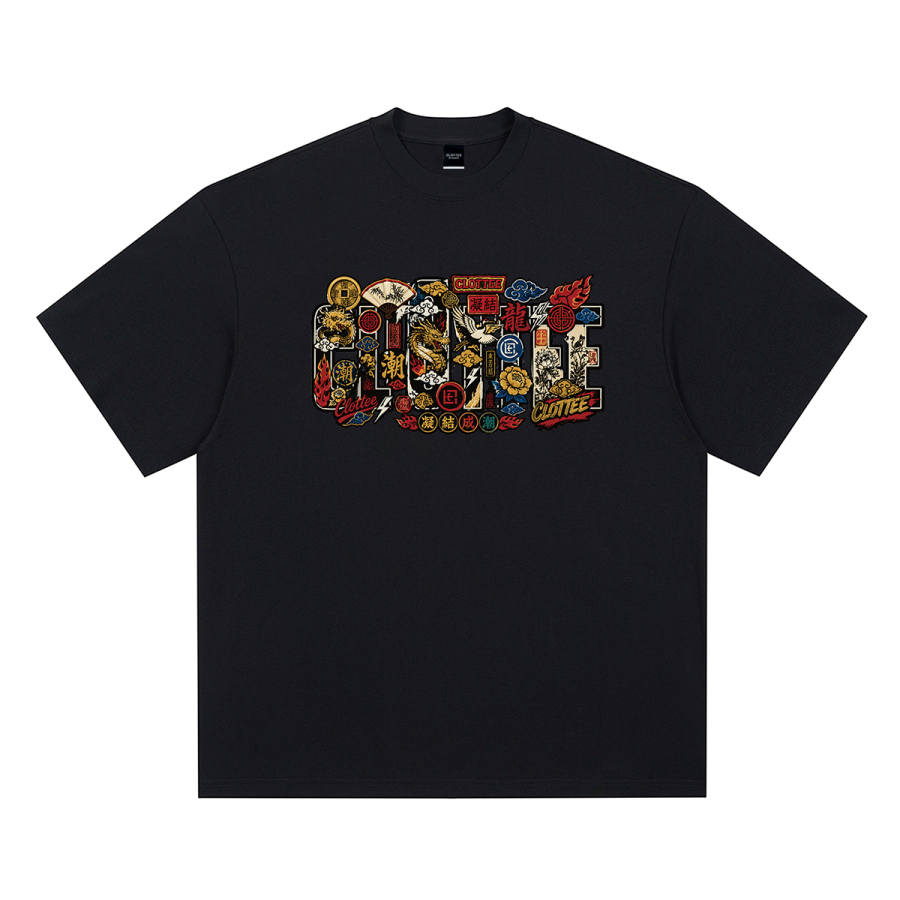 CLOT T Shirts Unisex Crew Neck Moderate Straight Fit
