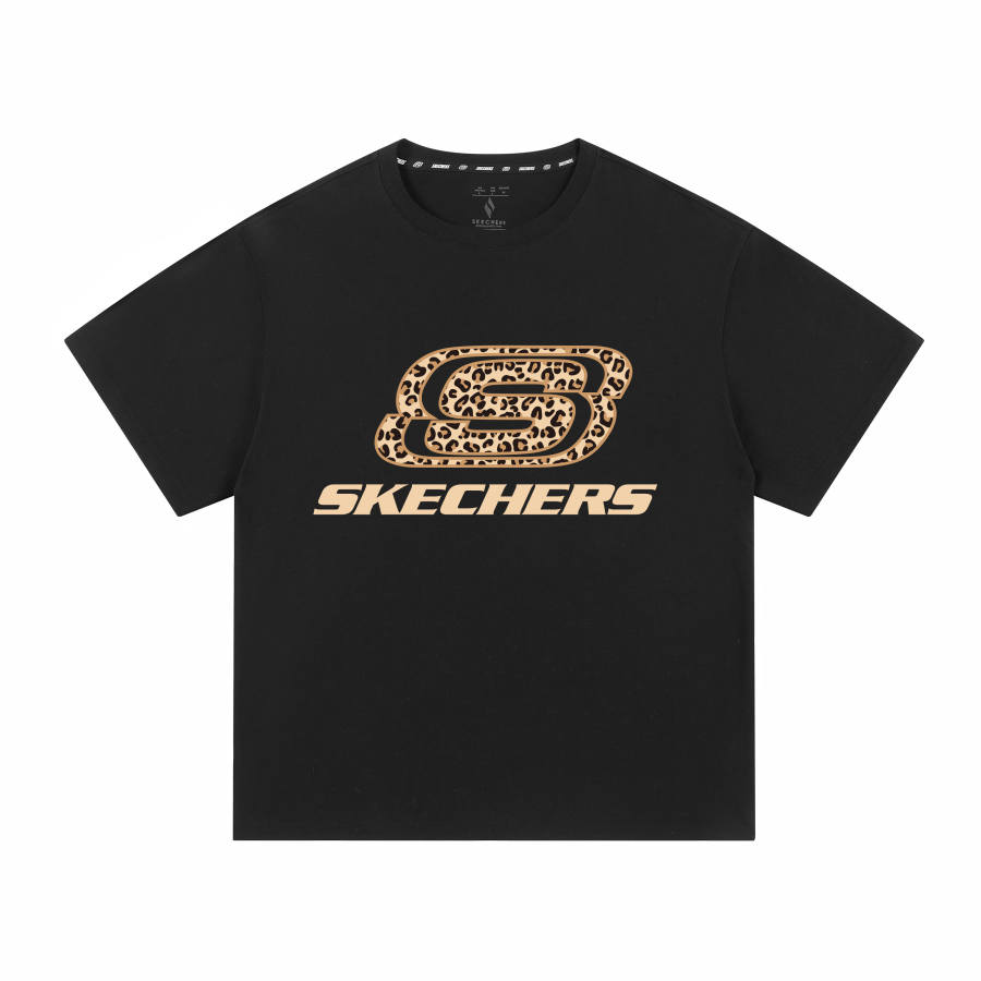 Skechers T Shirts Unisex Crew Neck Moderate Straight Fit