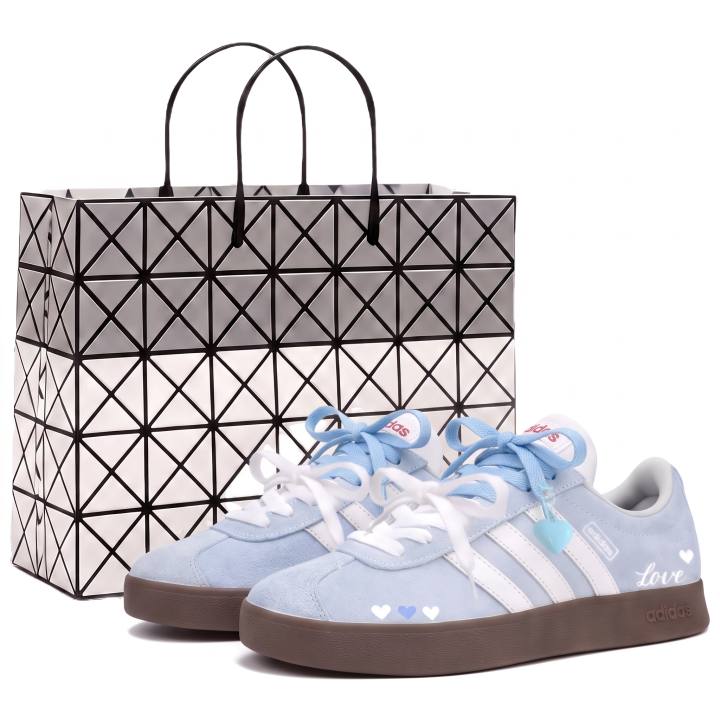 Adidas Adidas Vl Court Classic German Army Trainers Unisex Low Top Blue