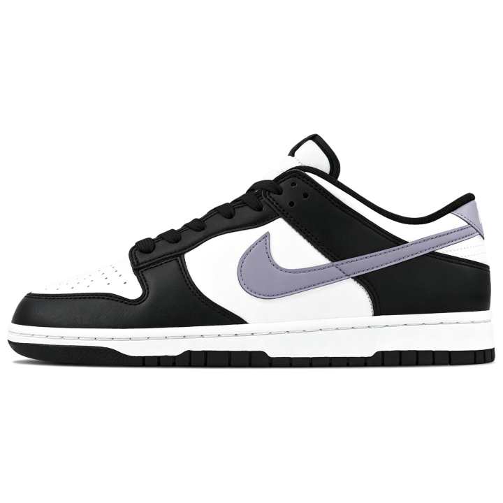Nike Nike Dunk Taro Paste And Tapioca Abrasion Resistant Low top Skateboard Shoes Unisex Black White Purple