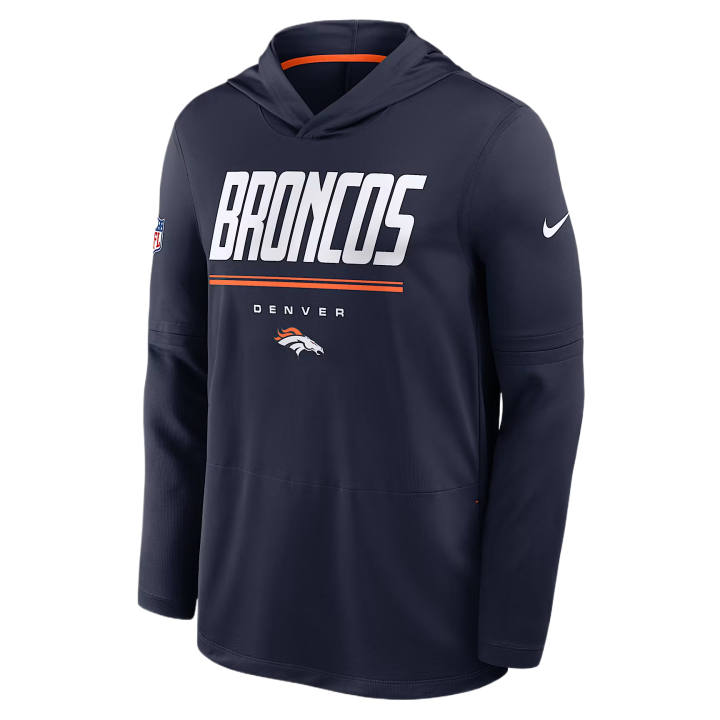 Nike Nike Sweatshirts Men's Marine Blue Hooded Non Detachable Thin