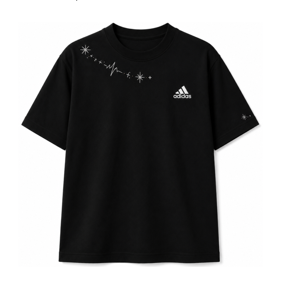 Adidas Adidas MUST HAVES T Shirts Unisex Black Crew Neck Moderate