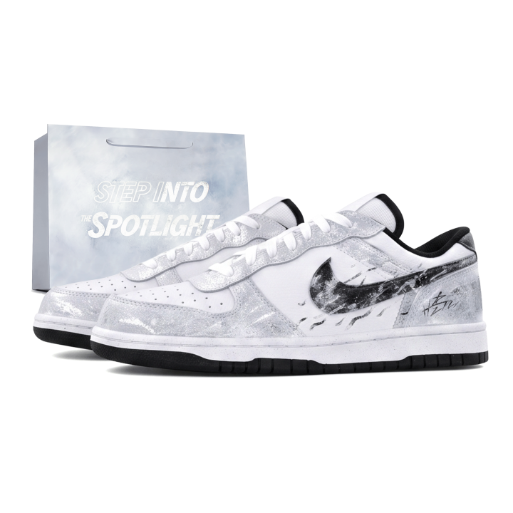 Nike Nike Big Skateboard Shoes Men's Low Top Black