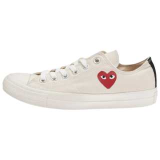 CDG Play Converse X CDG Play Canvas Shoes Women's Low Top Beige