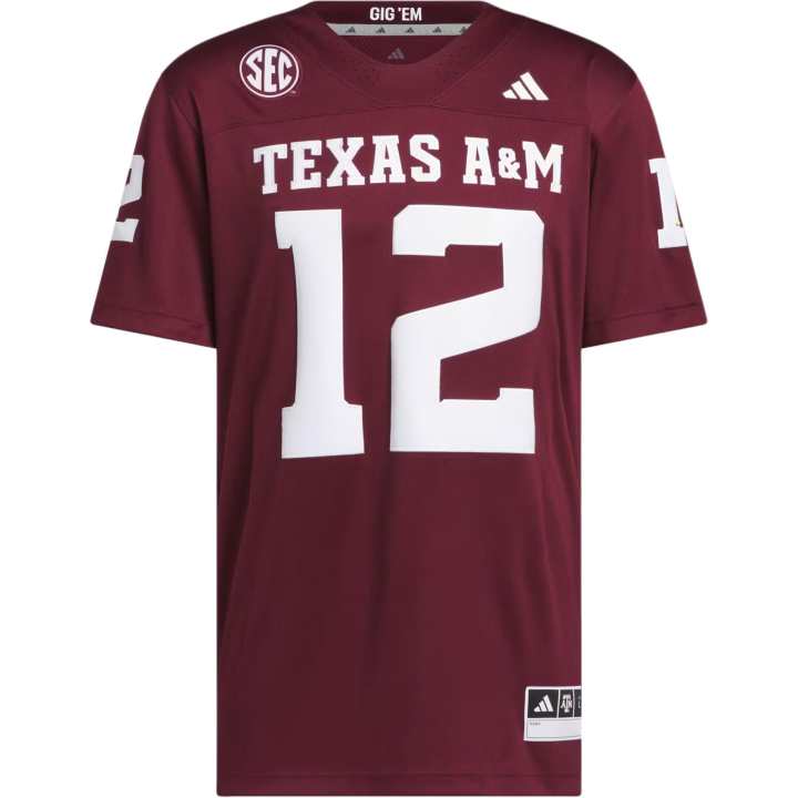 Adidas Adidas Texas A&M Soccer Jerseys Men's Burgundy