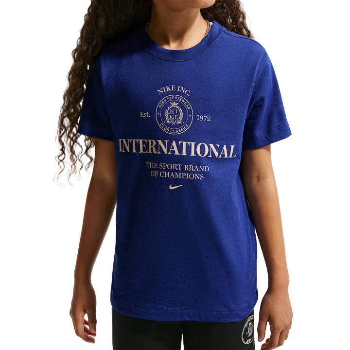 Nike Nike Kids T Shirts Crew Neck Moderate Stretch