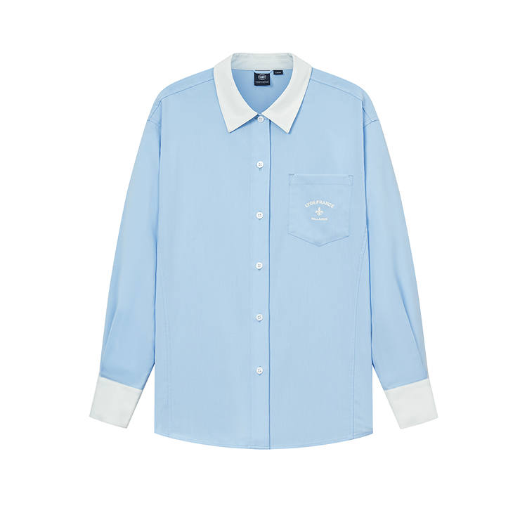 Palladium Shirts Women's Lapel Moderate Straight Fit