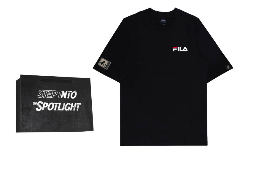 FILA T Shirts Unisex Crew Neck Moderate
