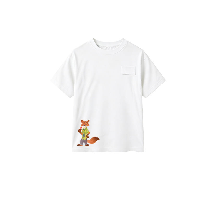 Disney Grade School T Shirts Crew Neck Thin Stretch