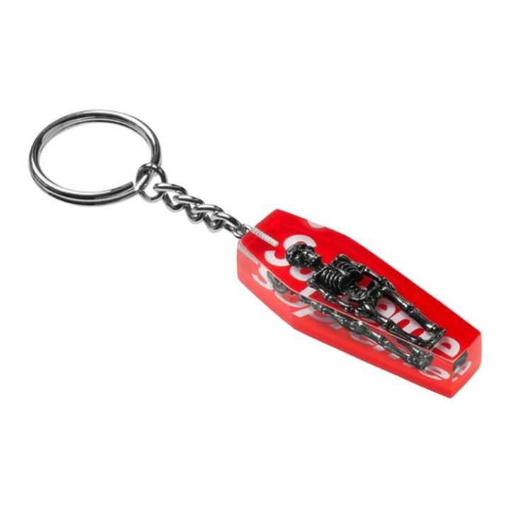 Supreme Supreme Resin Keychains Unisex Red