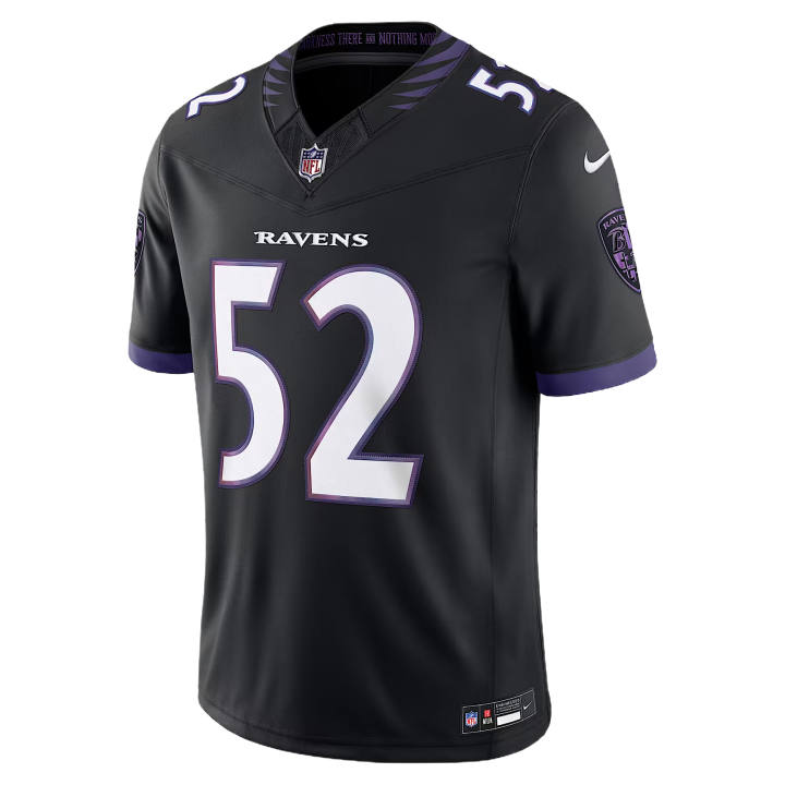 Nike Nike NFL Rugby Jerseys Men's Black V Neck Moderate