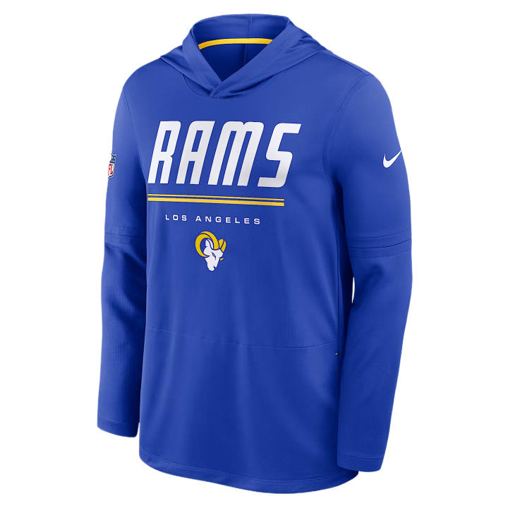 Nike Nike Sweatshirts Men's Royal Blue Hooded Non Detachable Thin