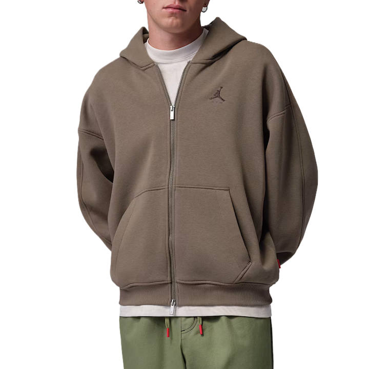 Jordan Jordan Brooklyn Sweatshirts Men's Palomino/Dark Ash Hooded Non Detachable Moderate