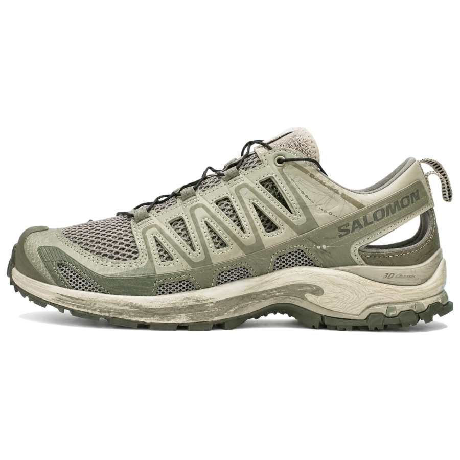 SALOMON XA PRO 3D River Trekking Shoes Unisex Gray/Green