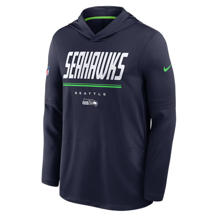 Nike Nike Sweatshirts Men's Marine Blue Hooded Non Detachable Thin