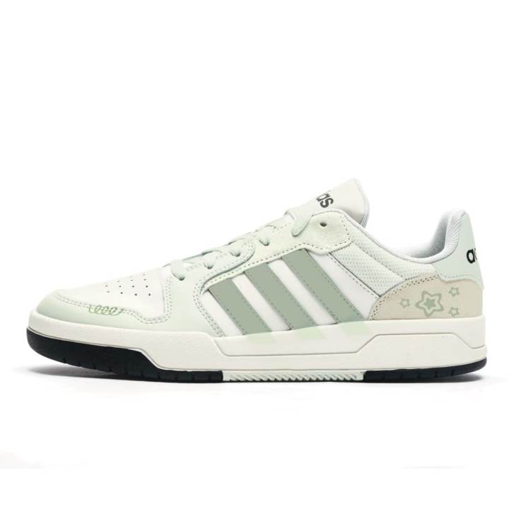 Adidas Adidas ENTRAP Skateboard Shoes Unisex Low Top White/Green