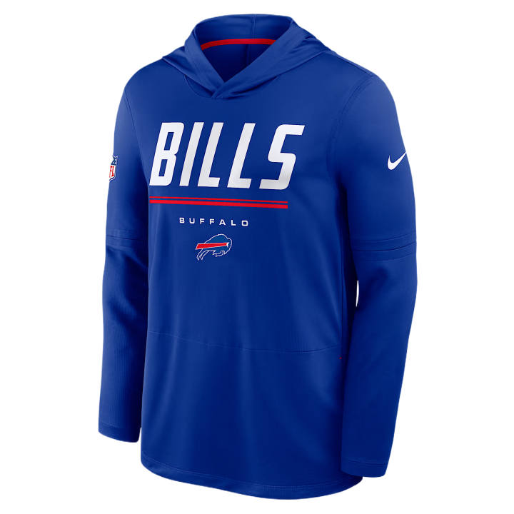 Nike Nike Sweatshirts Men's Royal Blue Hooded Non Detachable Thin